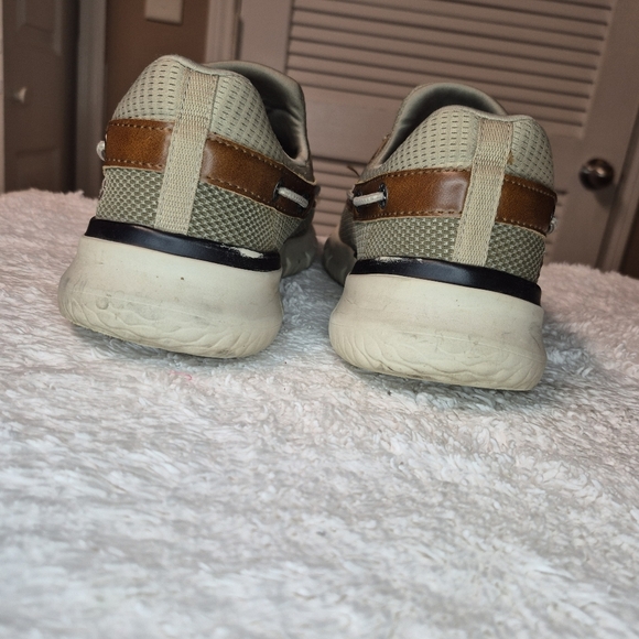 Skechers Men's Brown and Tan Boat Shoes - Picture 6 of 7
